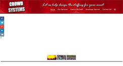 Desktop Screenshot of crowdsystems.com