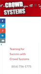 Mobile Screenshot of crowdsystems.com